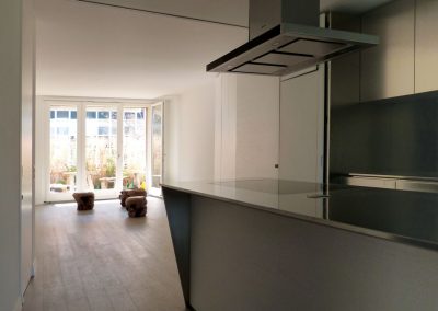 Transformation d’un appartement avec studio indépendant, réalisé par l'atelier d'architecture MHArchitectes. ©MarielaHernandezArchitectes
