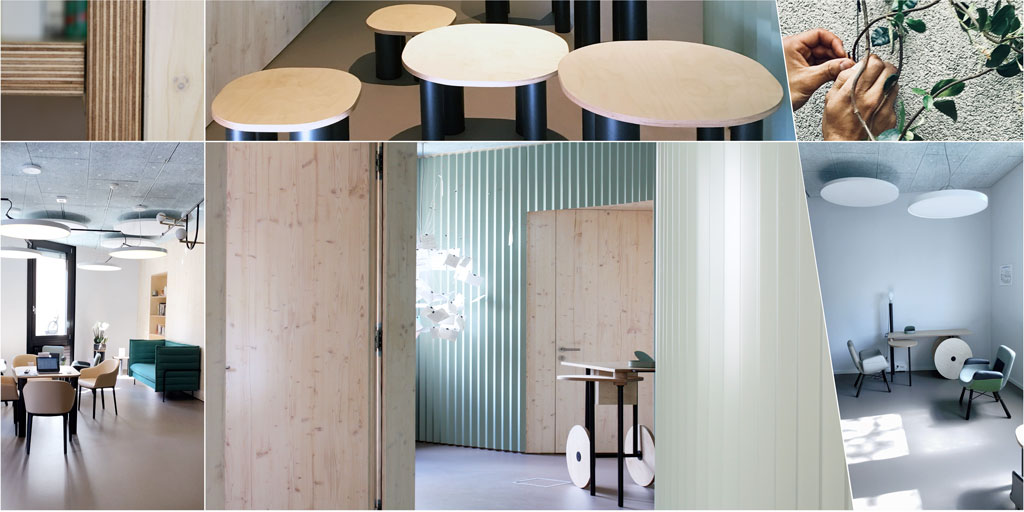 Création d'un centre de soutien pour les personnes atteintes du cancer et leurs proches, réalisé par l'atelier d'architecture Mariela Hernandez Architectes, basé à Genève. ©MarielaHernandezArchitectes