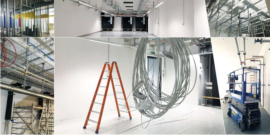 Transformation et création de nouveaux locaux pour un Centre Technique Swisscom à Lausanne, réalisé par l'atelier d'architecture Mariela Hernandez Architectes, basé à Genève.